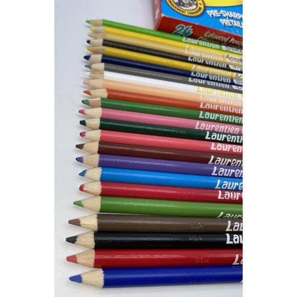 Laurentien Pencil Crayons 23 Pack Colored Pencils Art Drawing Original Package - Picture 9 of 11